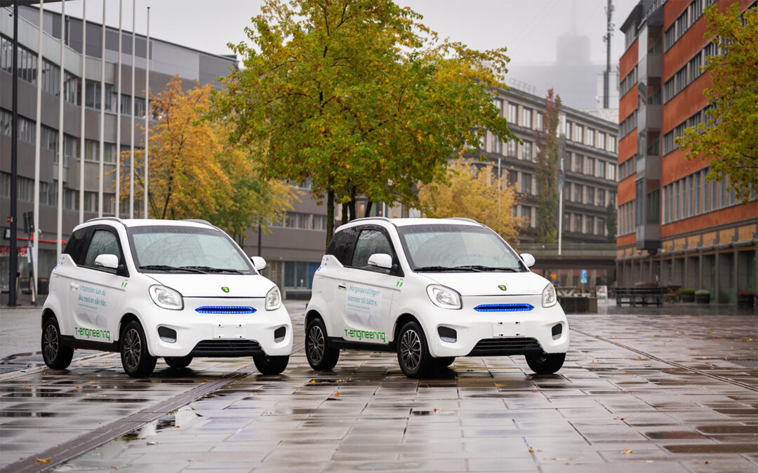 Last mile solution for public transport is tested in Kista